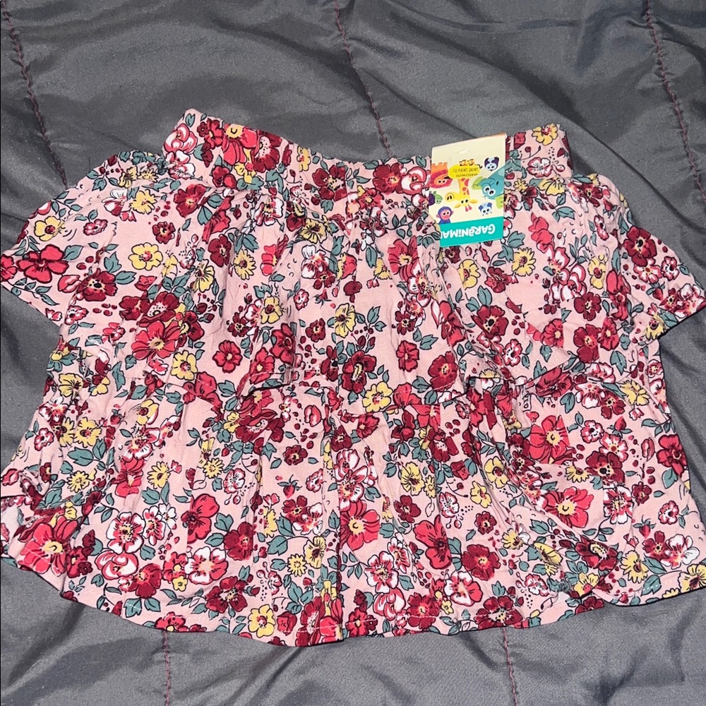 Floral Pink Skirt